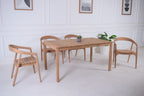 Meezvix Outdoor Living 4PC Dining Set-Golden
