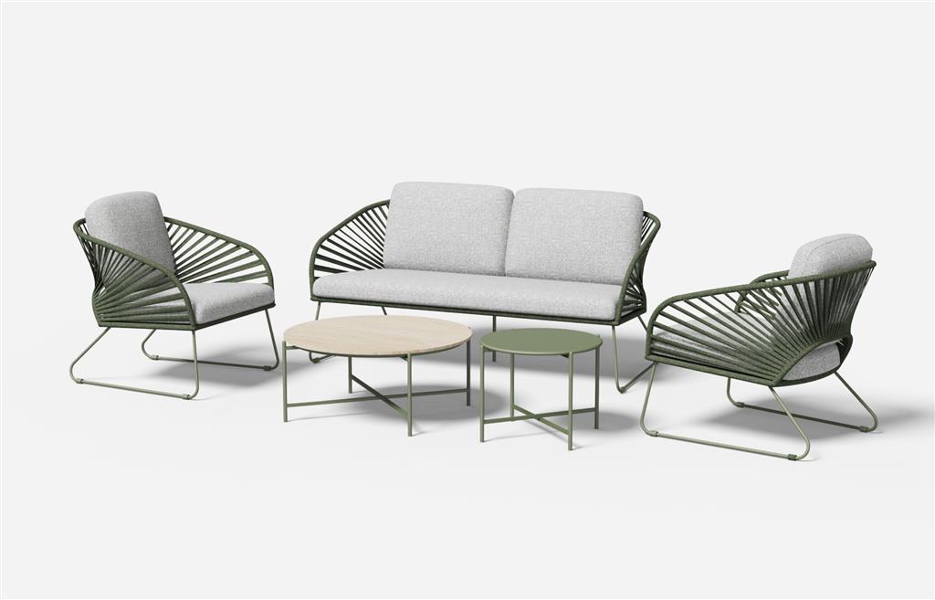 Peacockvix Outdoor 4PCS Sofa Set
