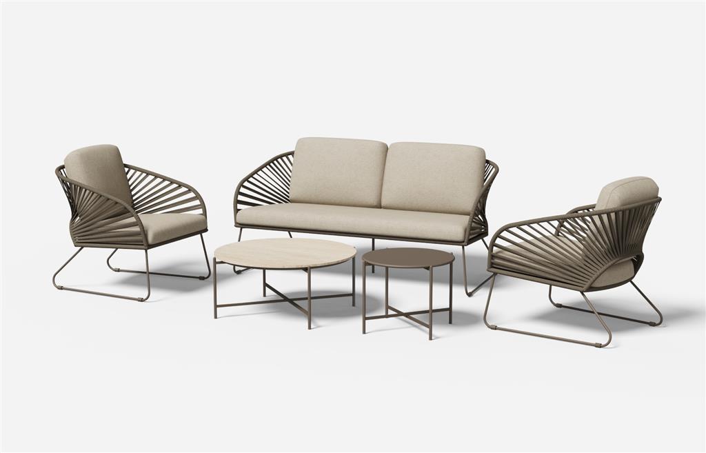 Peacockvix Outdoor 4PCS Sofa Set