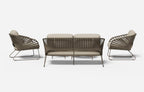 Peacockvix Outdoor 4PCS Sofa Set