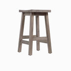 TOKYO KITCHEN STOOL 37.5 X 32.5 X 64 -GREY WASH