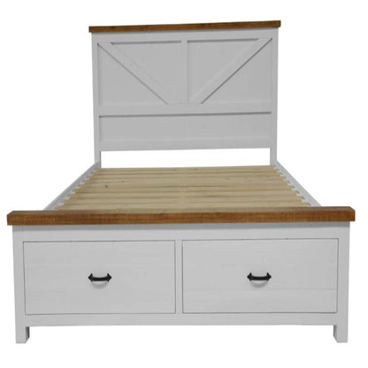 Bernie Timber King Bed - CLEARANCE