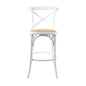 Cafe Rattan Arched Birch Wood Barstool