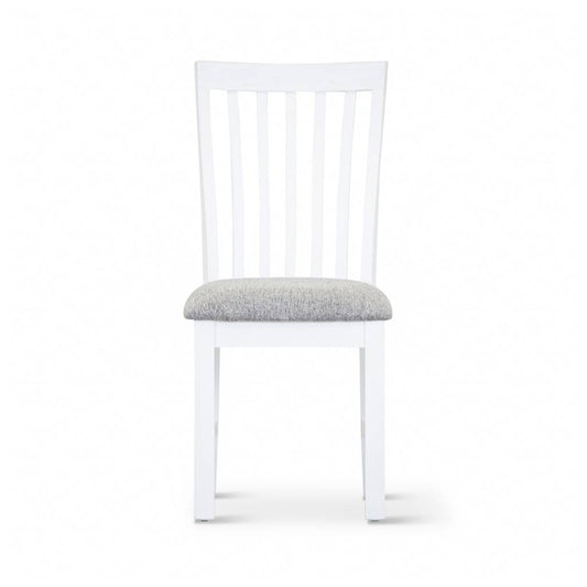 Coastal Beach Dining Chair -Vivid White