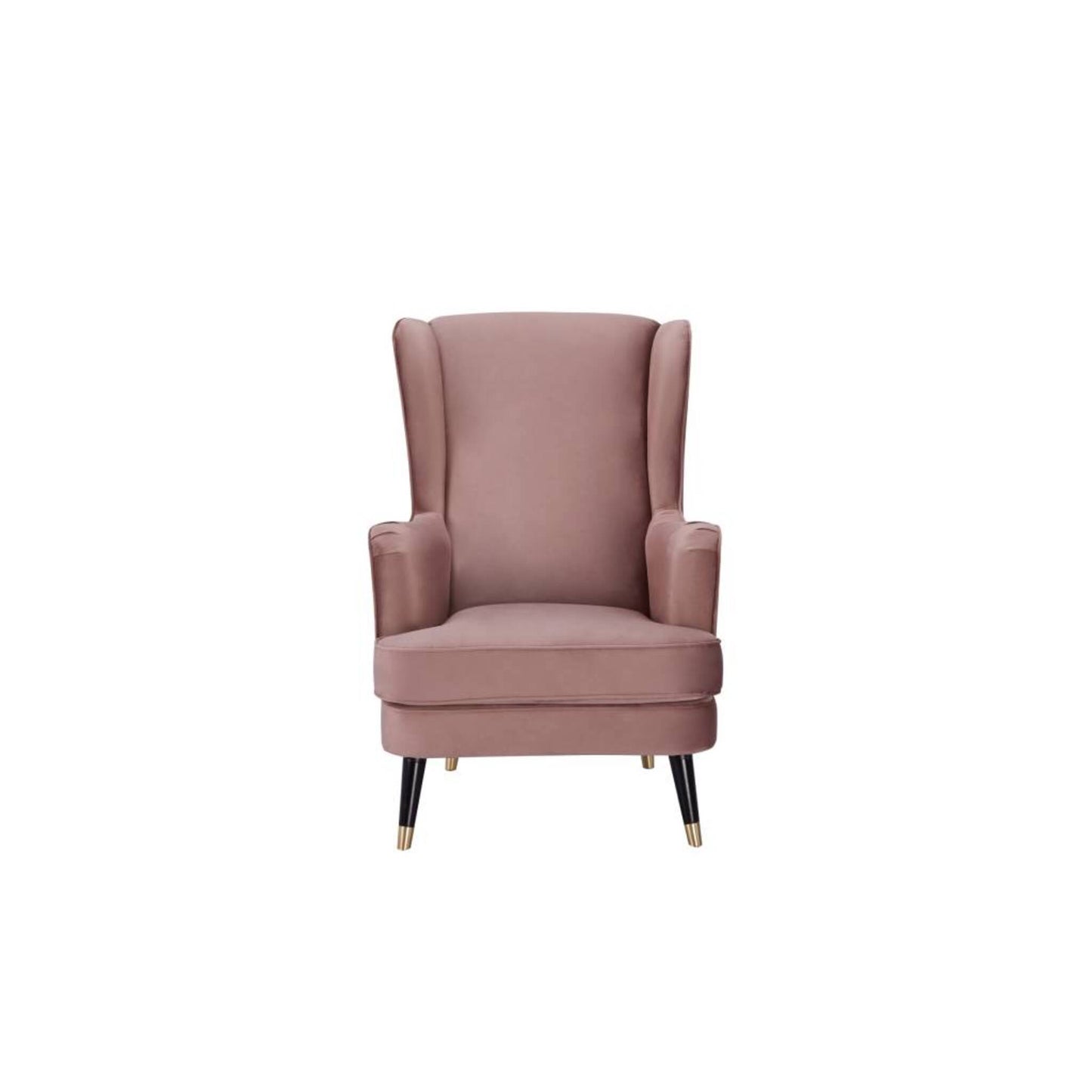 Cooper Wing Arm Chair Luxury Velvet - Green