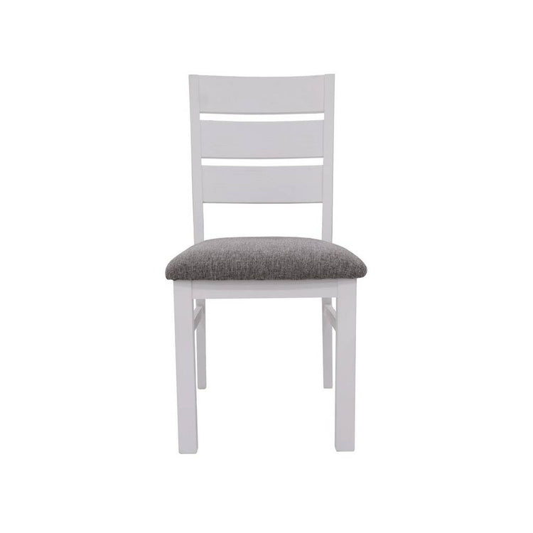 Homestead Fabric Timber Dining Chair - Grey