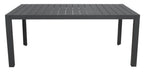 Marvix 9 & 13 Piece Steel Sling Back Outdoor Setting- White / Charcoal