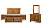 Outvix 4pc Queen Bed,Bedsides & Tallboy Kit