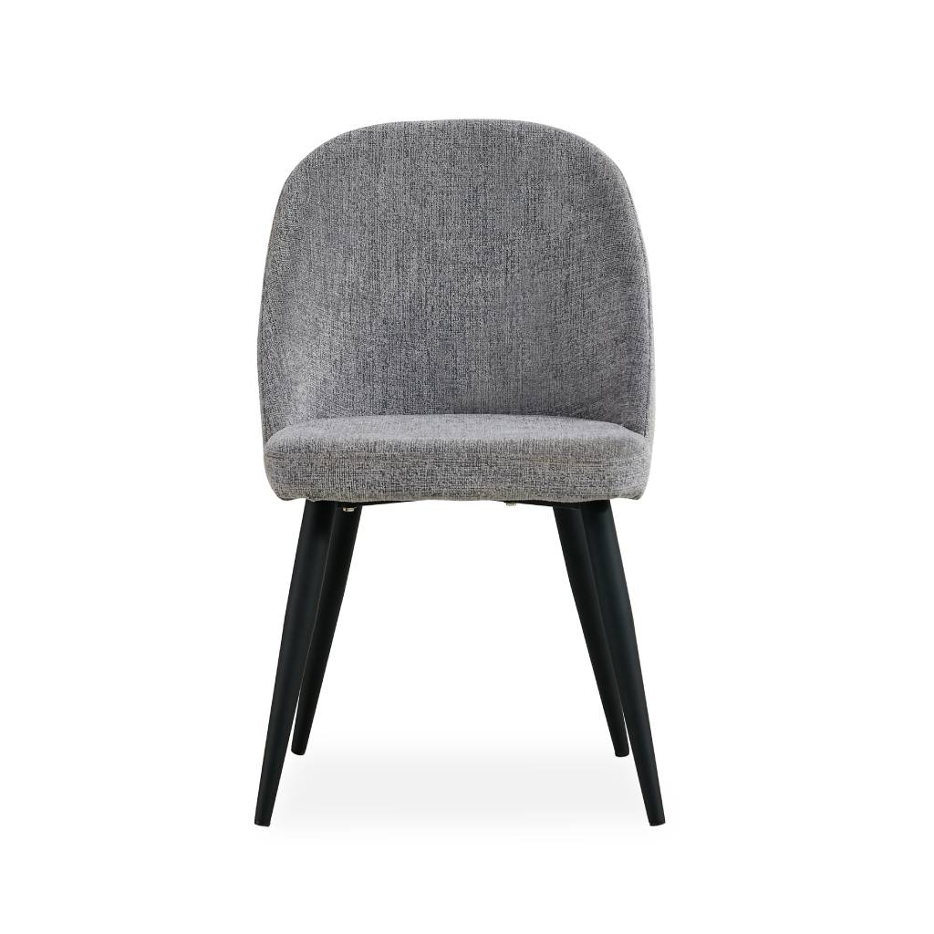 Park Fabric Dining Chair -Fog/ Quartz