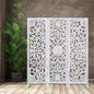 DIEGO White Antique Partition Wall Decorative Privacy Screen