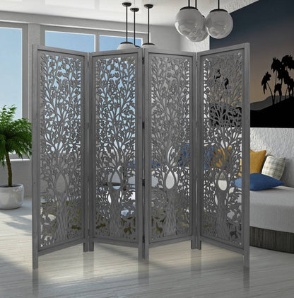 Life Dig Dark Grey Partition Wall Decorative Privacy Screen