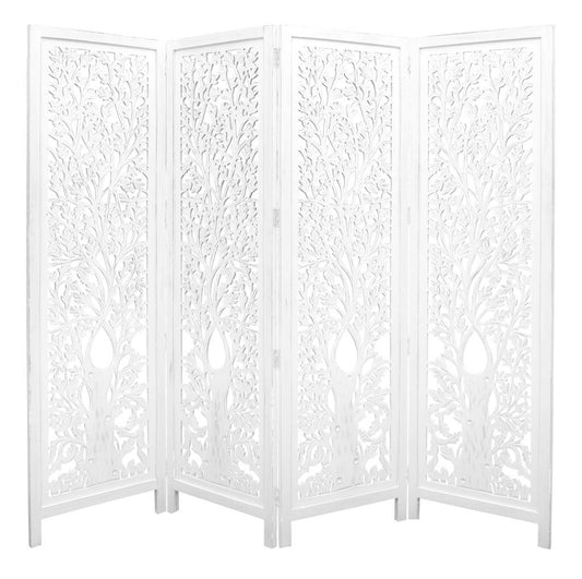 Life Dig White Antique Partition Wall Decorative Privacy Screen