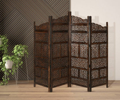 Vasco Burnt Brown Partition Wall Decorative Privacy Screen