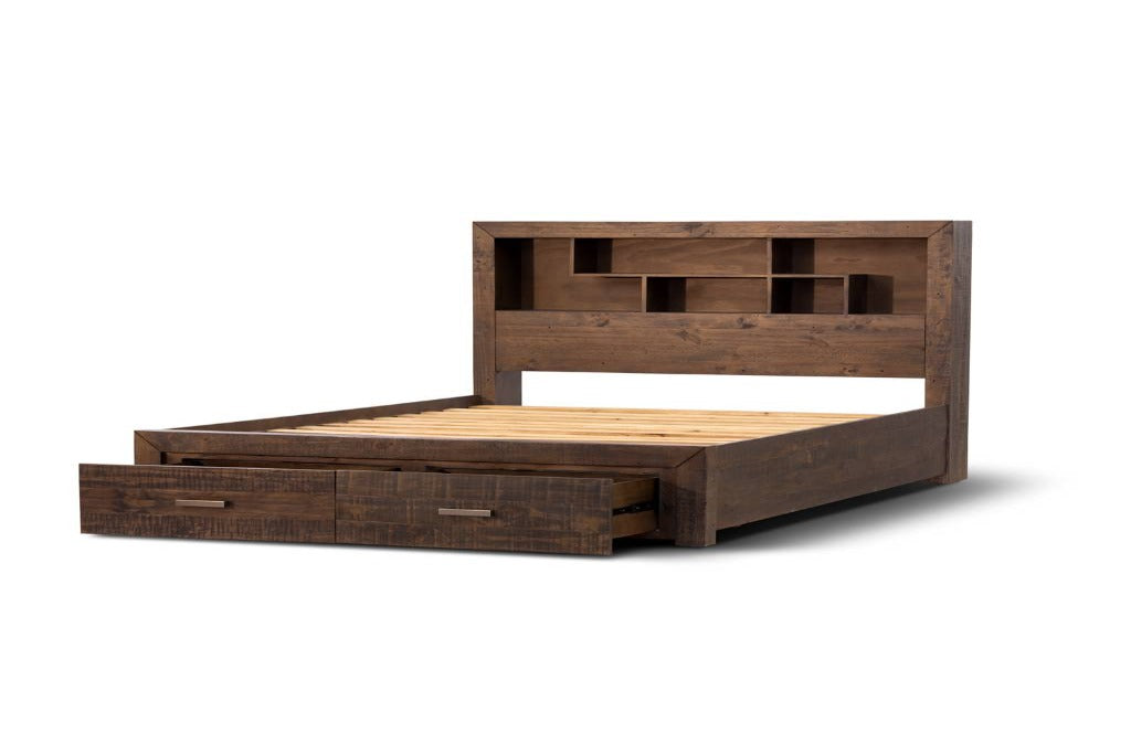 Sedona King Bed Grey Stone