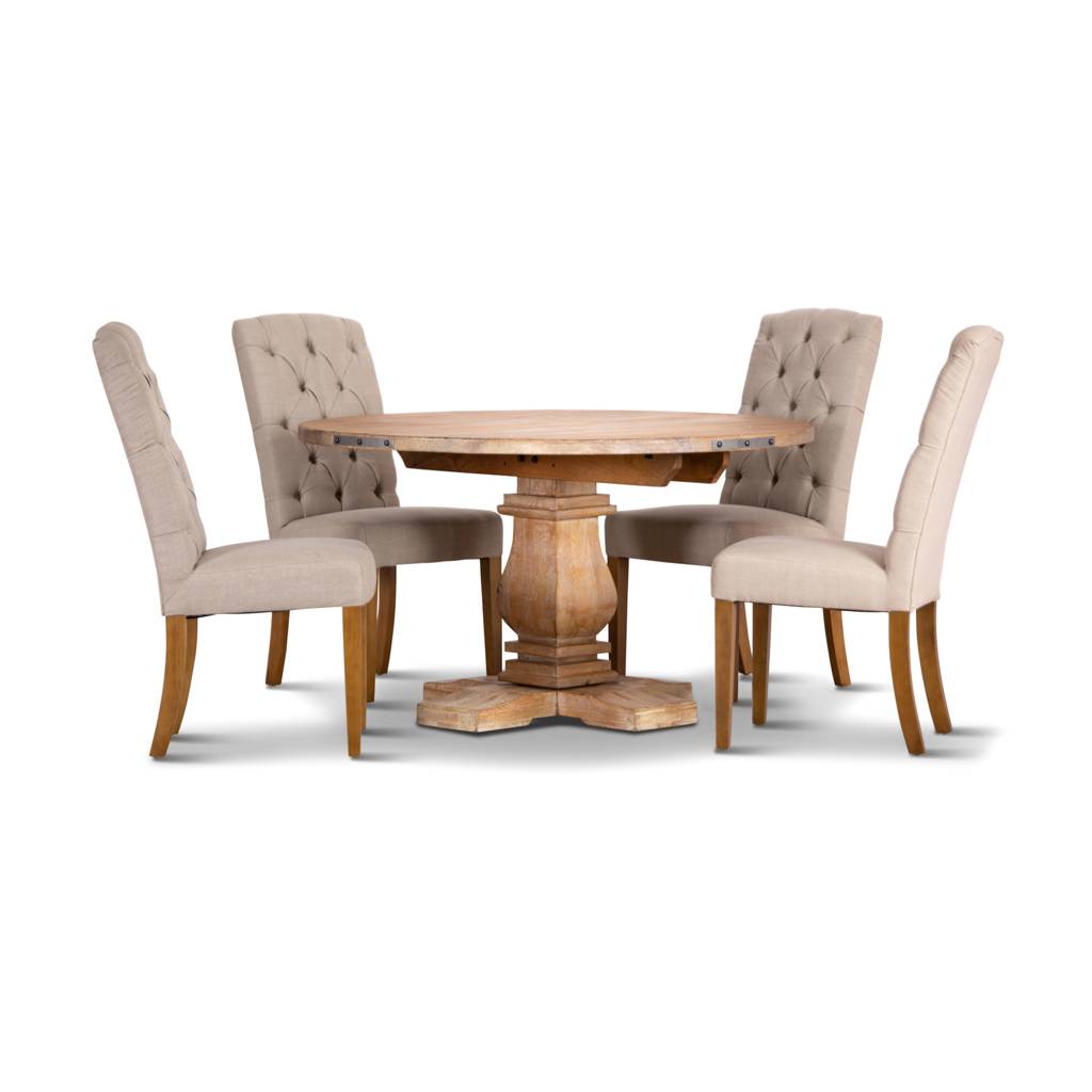 French Provincial Dining Room Collection Honey Wash