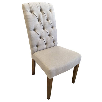 Felice Dining Chair Natural Linen