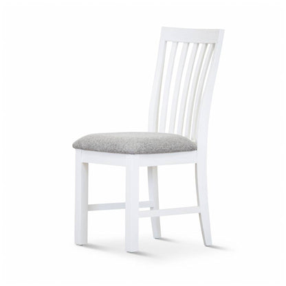 Coastal Beach Dining Chair -Vivid White