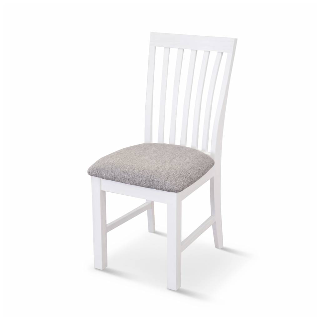 Coastal Beach Dining Chair -Vivid White