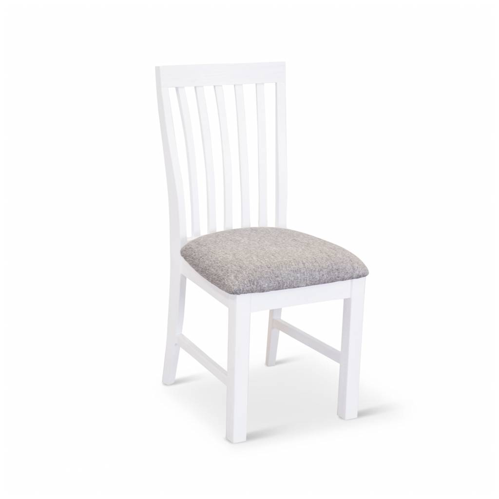 Coastal Beach Dining Chair -Vivid White