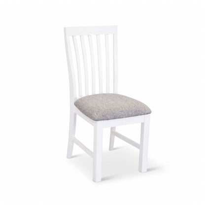 Coastal Beach Dining Chair -Vivid White