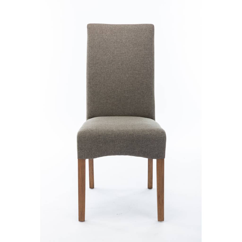 Mombay Fabric Dining Chair Grey