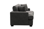 Hastvix 2.5 Seater Corner Modular Fabric Lounge Light Grey