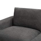 Hastvix 2.5 Seater Corner Modular Fabric Lounge Light Grey