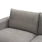 Hastvix 2.5 Seater Corner Modular Fabric Lounge Light Grey
