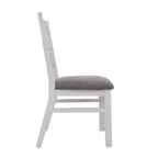 Homestead Fabric Timber Dining Chair - Grey